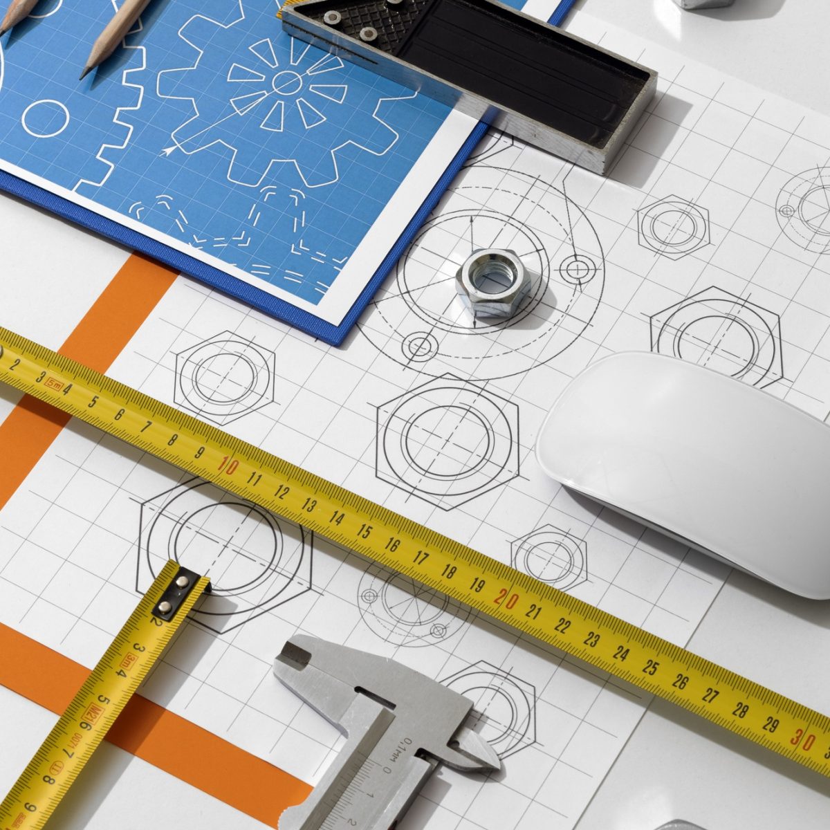 top-view-measuring-tools-still-life top-view-measuring-tools-still-life